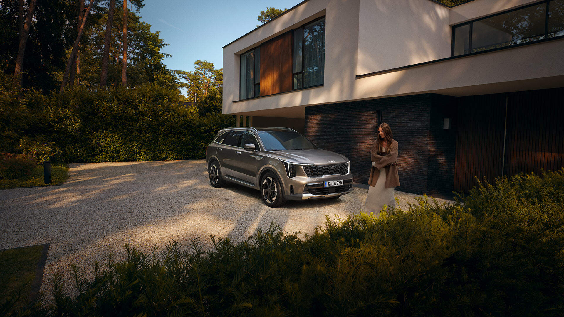 Kia Sorento Facelift Modell 2024 Außenansicht