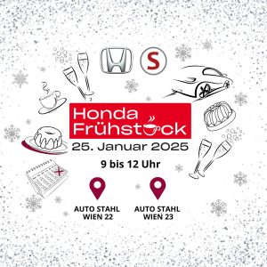 Info Anmeldung Jänner 2025 - Honda Frühstück